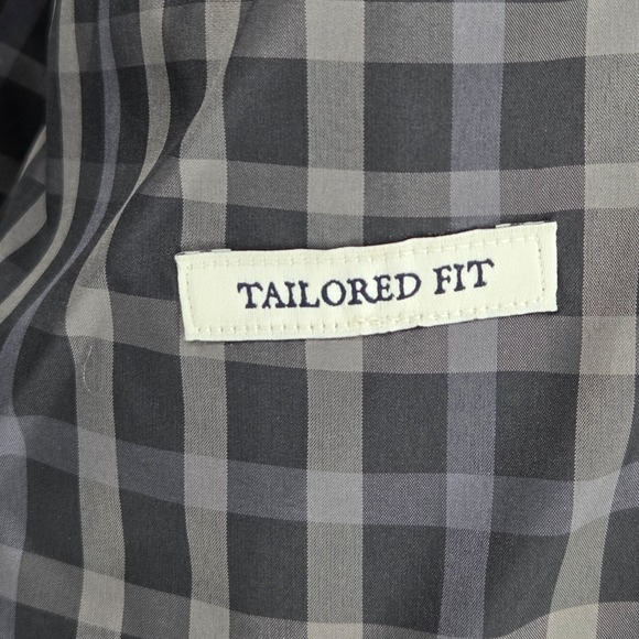 JOS A BANK 1905 Collection Mens 46R Gray Wool Blazer Sport Coat Tailored Fit - Picture 5 of 12